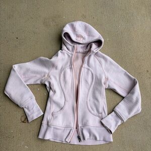 RARE pink lululemon define jacket (cotton)